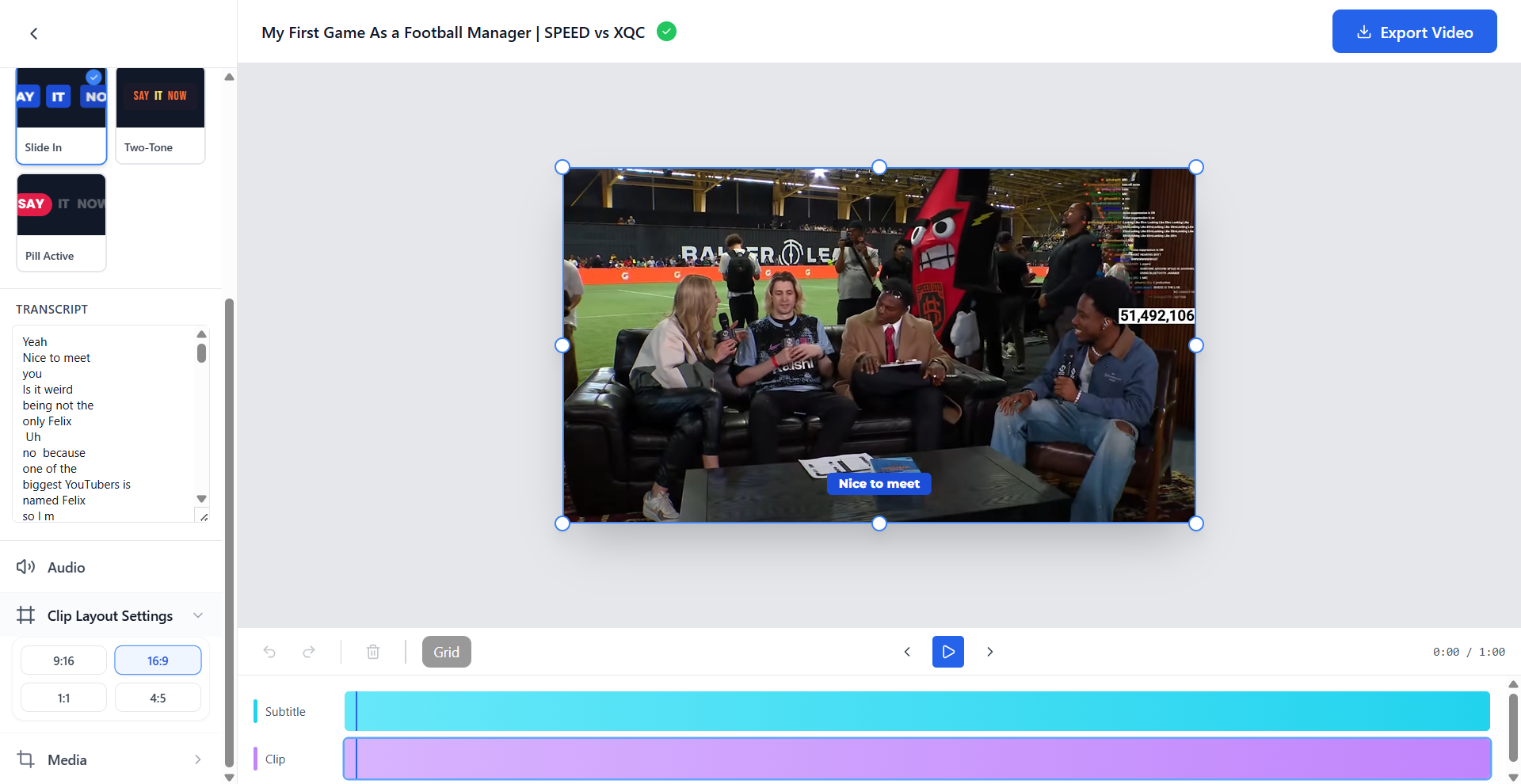 Step 04: Pick your format. Fit every platform.